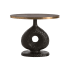 Arteriors Seth 28" Wide Metal Top End Table Antique Bronze