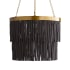 Arteriors Arya 3 Light 27" Wide Pendant Antique Brass / Black Stained