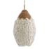 Arteriors Orla 18" Wide Pendant Natural