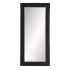 Arteriors Paxton 38" W x 81" H Rectangular Wood Framed Bathroom Mirror Black