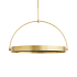 Arteriors Fisk 28" Wide LED Pendant Antique Brass