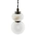 Arteriors Rosemont 9" Wide Commercial Mini Pendant Matte Swirl Glass
