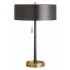 Arteriors Violetta 23" Table Lamp Black
