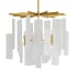 Arteriors Harriet 8 Light 29" Wide Chandelier Antique Brass