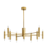 Arteriors Bozeman 20 Light 46" Wide Chandelier Antique Brass