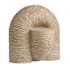 Arteriors Kodiak 12" Tall Resin Patterns and Designs Sculpture Sand