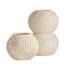 Arteriors Kayli 12" Tall Terracotta Vases - Set of 2 Egg Shell