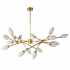 Arteriors Ember 16 Light 34" Wide Candle Style Chandelier Antique Brass