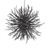 Arteriors Finch 8 Light 43" Wide Sputnik Chandelier Black