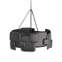 Arteriors 6 Light 29" Wide Ring Chandelier Blackened Iron