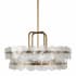 Arteriors Cascade 4 Light 26" Wide Ring Chandelier Clear