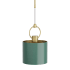 Arteriors 12" Wide Pendant with Shade Antique Brass
