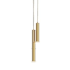 Arteriors Aleena 7" Wide Multi Light Pendant Brass