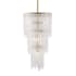 Arteriors Raine 7 Light 21" Wide Waterfall Chandelier Clear Seedy