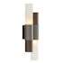 Arteriors Huntington 4 Light 20" Tall Wall Sconce with Matte Swirl Glass Shades Swirl