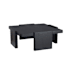 Arteriors Camden 45" Square Mango Wood Coffee Table Ebony