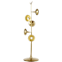 Arteriors Coltrane 5 Light 64" Tall Tree Floor Lamp Antique Brass