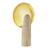 Arteriors Eclipse 20" Tall Buffet Table Lamp Sand