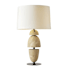 Arteriors Comal 2 Light 28" Tall Buffet Table Lamp Sand