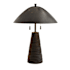 Arteriors Fender 26" Tall Buffet Table Lamp with Steel Shade Black