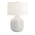 Arteriors Fig 27" Tall Vase Table Lamp with Microfiber Shade Icy Morn