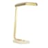 Arteriors Genevieve 21" Tall LED Arc Desk Lamp Antique Brass