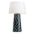 Arteriors Huron 29" Tall Buffet Table Lamp with Linen Shade Amalfi