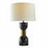 Arteriors Dalton 27" Tall Buffet Table Lamp Black