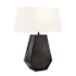Arteriors Gentry 28" Tall Vase Table Lamp with Cotton Shade Bronze