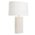 Arteriors Felicity 28" Tall Buffet Table Lamp with Linen Shade Egg Shell