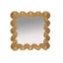 Arteriors Ethos 35-1/2" W x 35" H Square Aluminum Framed Bathroom Mirror Antique Brass