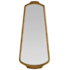 Arteriors Hyland 32"W x 72"H Specialty Flat Brass Framed Full Length Mirror Antique Brass
