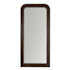Arteriors Jennings 38"W x 81"H Rectangular Flat Wood Framed Accent Mirror Sable