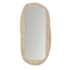 Arteriors Juni 42"W x 82-1/2"H Oval Flat Wood Framed Accent Mirror Whitewash