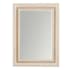 Arteriors Indo 41"W x 56"H Rectangular Beveled Wood Framed Accent Mirror Whitewash