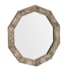 Arteriors Kiernan 54-1/2"W x 52"H Geometric Flat Metal Framed Accent Mirror Burnished Silver
