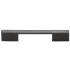Ashley Norton Solid Bronze T-Bridge 8 Inch Center to Center Handle Cabinet Pull Dark Bronze