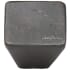 Ashley Norton Solid Bronze 1-1/4 Inch Square Cabinet Knob Dark Bronze