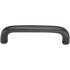Ashley Norton Bow 3-3/4" Center to Center Luxury Solid Bronze Arch Bow Cabinet Handle / Drawer Pull Dark Bronze