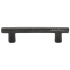 Ashley Norton Solid Bronze Rustic 7 Inch Center to Center Bar Cabinet Pull Dark Bronze