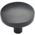 Ashley Norton Solid Bronze Tayo 1-1/2 Inch Mushroom Cabinet Knob Dark Bronze