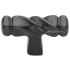 Ashley Norton Solid Bronze Twist 1-3/4 Inch Bar Cabinet Knob Dark Bronze