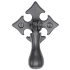 Ashley Norton Solid Bronze 3-1/2 Inch Pendant Cabinet Knob Dark Bronze