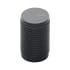 Ashley Norton Solid Brass Reeded Stick 13/16 Inch Cylindrical Cabinet Knob Dark Oil Rubbed