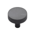 Ashley Norton Solid Brass Disc Knurled 1-1/4 Inch Mushroom Cabinet Knob Dark Oil Rubbed