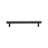 Ashley Norton Solid Brass Hex 4 Inch Center to Center Bar Cabinet Pull Dark Oil Rubbed