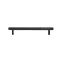 Ashley Norton Solid Brass Zurich Ridge 8 Inch Center to Center Bar Cabinet Pull Dark Oil Rubbed