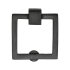 Ashley Norton Luxury 2" Square Solid Brass Drop Ring Cabinet Drawer Handle Pull Dark Oil Rubbed