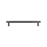 Ashley Norton Solid Brass Bern Knurled 10 Inch Center to Center Bar Cabinet Pull Dark Oil Rubbed