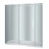 Aston-SDR976-TR-72-10-L-Shower Door in Stainless Steel